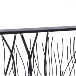 LuxenHome Black Abstract Trees Rectangular Metal Wall Decor -Home Series Shop GUEST 6b61ff94 22cd 4fe5 9986 2dd7cf6e28b2