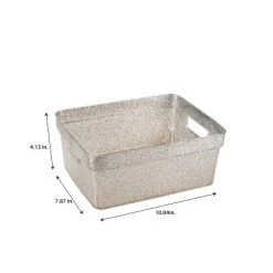 Simplify 3pk Small Glitter Totes Silver -Home Series Shop GUEST 6cf70563 dc0b 46ff 8491 2e8fd8f36f5d