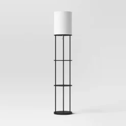 Shelf Floor Lamp Black (Includes LED Light Bulb) - Room Essentials™ -Home Series Shop GUEST 6e613393 d8d3 42c9 a8b3 36c8de40cf21