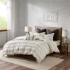 3pc Rhea Cotton Jacquard Mini Comforter & Sham Set