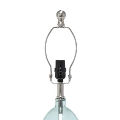Glass Table Lamp With White Drum Shade Blue - Lalia Home -Home Series Shop GUEST 70bbbf92 44b6 4ed7 97a0 ec0c8cb8e495