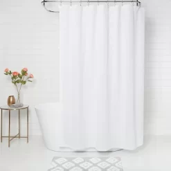 Woven Shower Curtain White - Threshold™