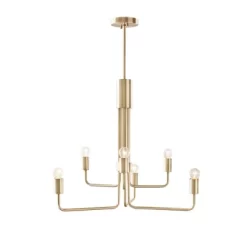 Milo 6-Light Chandelier Antique Brass - Ink+Ivy -Home Series Shop GUEST 719461f1 0cca 4f4c a15a a207e0664480