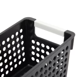 Farmlyn Creek 4 Pack Small Plastic Storage Baskets Bins With Handles For Bathroom, Laundry Room & Closet Organization, Black 9 Farmlyn Creek 4 Pack Small Plastic Storage Baskets Bins With Handles For Bathroom, Laundry Room & Closet Organization, Black -Home Series Shop GUEST 73ef48c0 b33d 47b8 a922 1aa8656c5f04