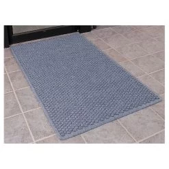 4'x6' Solid Dotted Doormat Blue - HomeTrax -Home Series Shop GUEST 74987a39 fd08 4a14 ab29 3353deae0d49