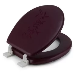 J&V Textiles Embroidered Soft Round Toilet Seat With Easy Clean & Change Hinge, Padded -Home Series Shop GUEST 756748be 5fcc 4409 a3f3 b724755c0b6b