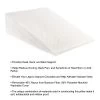 Hastings Home Memory Foam Wedge Pillow With Bamboo Fiber Cover - Ivory