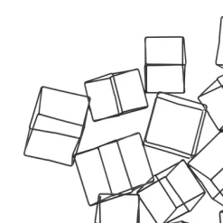 Metal Geometric 3D Square Wall Decor Black - Olivia & May -Home Series Shop GUEST 7578d40d 4210 4a35 90c6 bef2dcd5b1c3