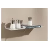24" Dolle Katana Floating Metal Shelf White