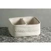 Assorted Set Of 3 Dharma Organizer Baskets - Off-White - Shiraleah