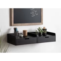 18" X 12" X 6.5" Kitt Floating Shelf Side Table - Kate & Laurel All Things Decor -Home Series Shop GUEST 76e3ce3f 0a83 4575 9e71 4912d1574666