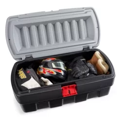 Rubbermaid 48 Gallon Black Action Packer Lockable Latch Indoor And Outdoor Storage Box Container For Home, Garage, Backyard, (Single) -Home Series Shop GUEST 77235d58 f212 4da5 90a6 fad959d86d1a