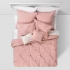 8pc Pinch Pleat Comforter Bedding Set - Threshold™