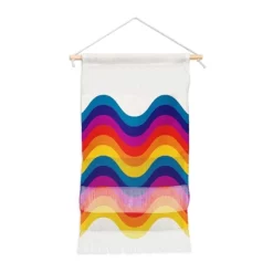 Showmemars Wavy Retro Rainbow Fiber Wall Hanging - Society6 -Home Series Shop GUEST 78b8598d 8c26 4f42 8c55 f67dd039684c