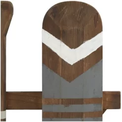 Coastal Wood Paddle Wall Decor With Arrow And Stripe Patterns - Olivia & May -Home Series Shop GUEST 7a585347 fd0f 46e3 9d81 ff1e9c3e64ec