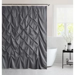 Sweet Home Collection - Hudson Pintuck Fabric Shower Curtain 72" X72" 5 Sweet Home Collection - Hudson Pintuck Fabric Shower Curtain 72" X72" -Home Series Shop GUEST 7aa12718 075d 4493 82a0 615cd0dcca76