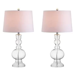 28.5" (Set Of 2) Genie Glass Table Lamps (Includes LED Light Bulb) - JONATHAN Y -Home Series Shop GUEST 7c3afcb8 6036 4933 8321 67f3fa17a257