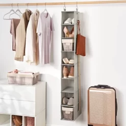 8 Shelf Hanging Fabric Shoe Organizer - Brightroom™