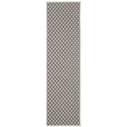Trinity Casual Diamond Lattice Patio Area Rug Beige/Gray - Captiv8e Designs -Home Series Shop GUEST 80bbab0c c5ac 41fd 866c 2fad97ffb8ef