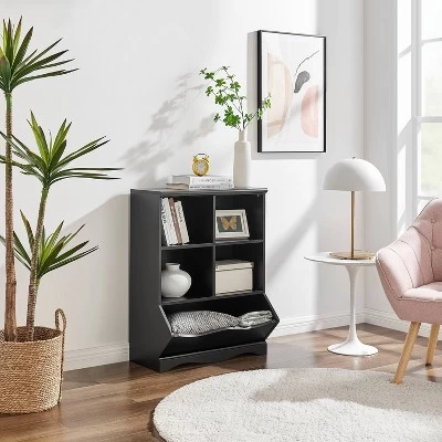 5 Cubby Open Storage Cabinet - Danya B. 3 5 Cubby Open Storage Cabinet - Danya B. - Image 3