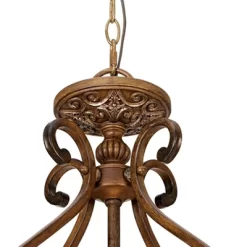 Kathy Ireland Sterling Estate Golden Bronze Pendant Chandelier 26 1/2" Wide Rustic Champagne Bowl Shade 3-Light Fixture For Dining Room Kitchen Island -Home Series Shop GUEST 8242ab50 e2cb 45a0 960c 052976bcc436