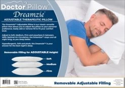 Dr Pillow Dreamzie Adjustable Therapeutic 2 PACK Pillow -Home Series Shop GUEST 832b5691 7b3f 478a bdda 43a1e40ad313