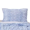 Helena Ruffle Whimsical Cotton Pillow Sham Blue By Greenland Home Fashion