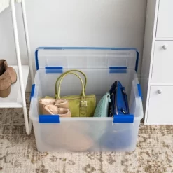 IRIS USA WEATHERPRO Plastic Storage Box With Durable Lid And Seal And Secure Latching Buckles -Home Series Shop GUEST 857aef5d 31b4 4a22 b8c6 cecec4f325a3