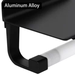 Unique Bargains Toilet Self Adhesive With Phone Shelf Bath Accessories Fixed Toilet Paper Holders -Home Series Shop GUEST 874f859f 7b42 4026 b750 6986f59b4bdd