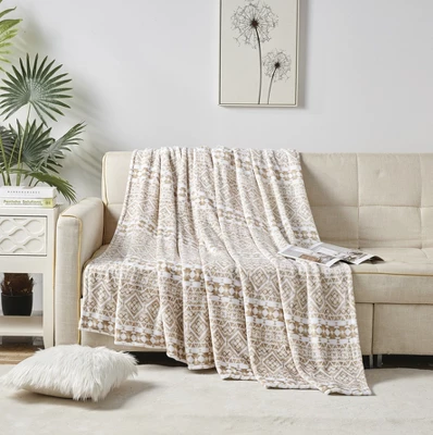 Noble House Extra Comfy & Soft Lightweight Blanket Queen & King - Tala 2 Noble House Extra Comfy & Soft Lightweight Blanket Queen & King - Tala - Image 2