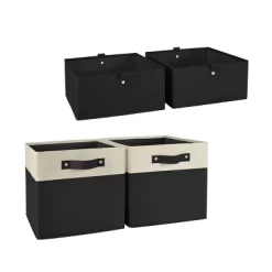 2pc Kids' 10.5" Two-Toned Folding Storage Bin Set - RiverRidge Home -Home Series Shop GUEST 8933e176 15f2 4b4f 88be 21c5a3bb4e55