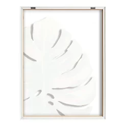 18" X 24" Blake Monstera Framed Printed Glass By Jessi Raulet Of Ettavee Natural - Kate & Laurel All Things Decor -Home Series Shop GUEST 8934d0ba e72c 4089 bce8 0cc66a310d0c