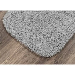 4pc Shaggy Nylon Washable Bathroom Rug Set Gray - Garland Rug -Home Series Shop GUEST 8b691eec c85d 403c a6b8 88bb36cd5422