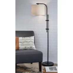 Baronvale Metal Floor Lamp Black - Signature Design By Ashley