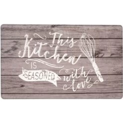 World Rug Gallery 'Seasoned With Love' Whisk Anti-fatigue Kitchen Mat -Home Series Shop GUEST 8c40aed4 7418 4bfc 873a 108710ec0c55