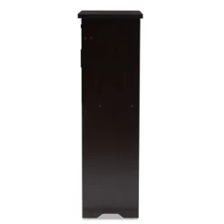 Bienna Modern And Contemporary Finished Shoe Cabinet Dark Brown - Baxton Studio -Home Series Shop GUEST 8f11de66 b9bc 4aea ac6b 1f33286b6f15