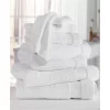 Kansas Turkish Cotton Bath Towel Set White - Enchante Home