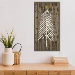 14" X 26" Wooded Whimsy I Tree By Grace Popp Framed Canvas Wall Art - Amanti Art -Home Series Shop GUEST 9124d7de c6d8 4df3 902e b9c2c26c2a5b