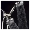 Ultra Luxury Combo Shower System Brushed Nickel - Hotelspa