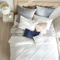 Peri Home Chenille Lattice Duvet Cover -Home Series Shop GUEST 954298a4 6ac2 42e4 b5c0 7e9e2c334ec2