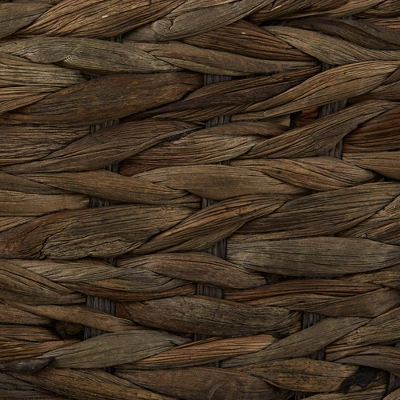 Design Imports Set Of 5 Gray Wash Hyacinth Baskets 4 Design Imports Set Of 5 Gray Wash Hyacinth Baskets - Image 4