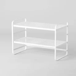 2 Tier Shoe Rack Metal Mesh - Brightroom™ -Home Series Shop GUEST 97469fbe 60a1 4d79 b7f6 0432247cf2d3