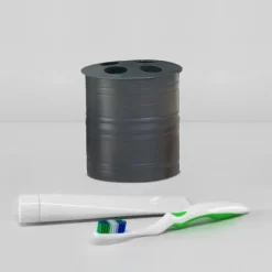 Bogart Metal Toothbrush Holder - Nu Steel -Home Series Shop GUEST 9b0e2fed ac9c 4fc1 9543 2da62019c8ad