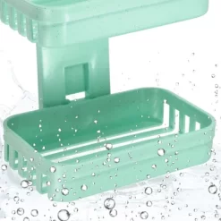 Unique Bargains Plastic Soap Dish Keep Soap Dry Soap Cleaning Storage Drill Free Soap Holder For Home Bathroom Kitchen 1 Pc -Home Series Shop GUEST 9cb860b2 2004 495a 908d 3dfcd717f59f
