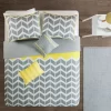 Yellow Chevron Darcy Duvet Cover Set (Full/Queen) - 5pc