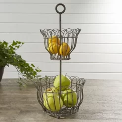 Park Designs 2-Tier Scallop Bowl Stand
