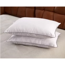 Cheer Collection Set Of 2 Organic Kapok Bed Pillows And Sham Inserts With Plush Microfiber Shell -Home Series Shop GUEST 9e3b9f3d b3f3 4e03 994d 7b1651b7991e