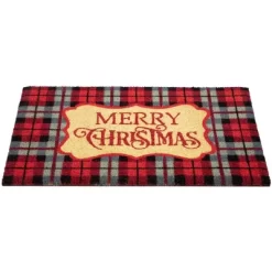 Northlight Red And Black Plaid "Merry Christmas" Rectangular Doormat 18" X 30" 7 Northlight Red And Black Plaid "Merry Christmas" Rectangular Doormat 18" X 30" -Home Series Shop GUEST 9e84654b b9f7 4cf8 8800 090bc247b92b