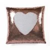 Mermaid Sequins Throw Pillow Pink/White - Lush Décor