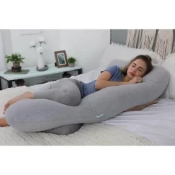 PharMeDoc Pregnancy Pillow, U-Shape Full Body Maternity Pillow, Jersey Cotton Cover -Home Series Shop GUEST 9eebe802 3938 48f2 8ea1 3dcbd64f0d37